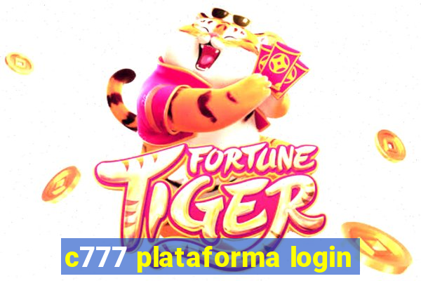 c777 plataforma login